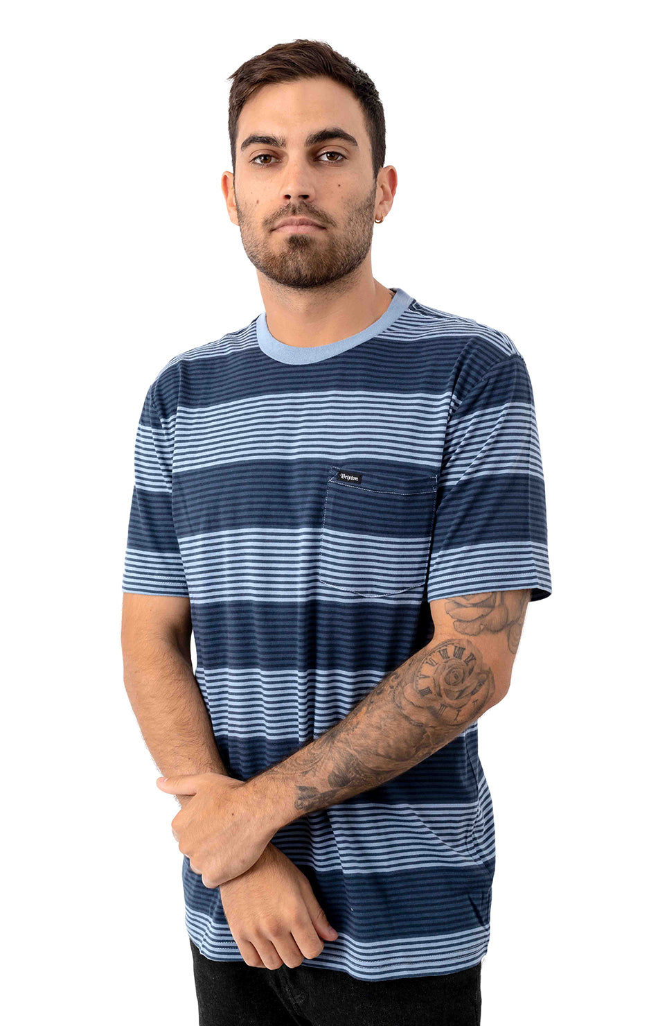 Hilt Pocket S/S Shirt - Twilight Blue/Washed Navy